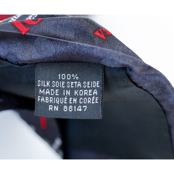 VTG 90s Love Valentines Cupid Dictionary Print Tie Wedding Sweetheart Novelty - Picture 13 of 14